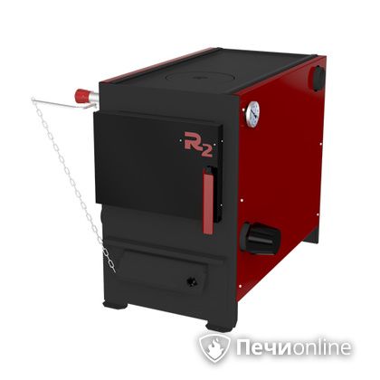 Твердотопливный котел Термокрафт R2 12 кВт конфорка термометр круглый выход в Первоуральске